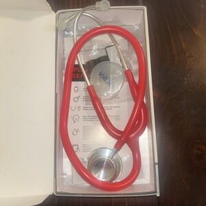 pre-owned MDF Instruments stethoscope 747XP Acoustica Dual Head Rasberry Tubing